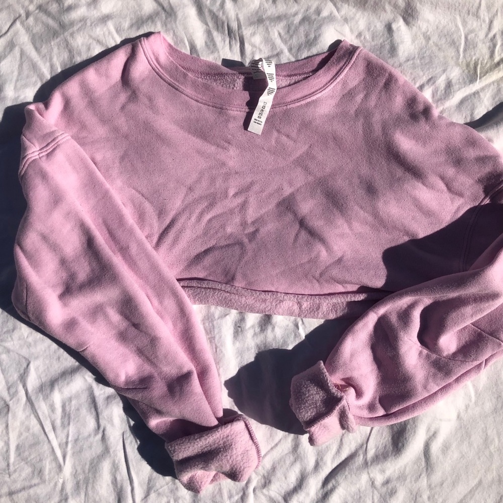 Alo yoga cropped sweater